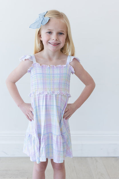 Pastel Prep - Smocked Dress