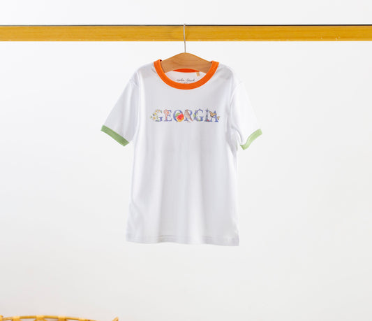 Peachy Georgia Organic Cotton Tee