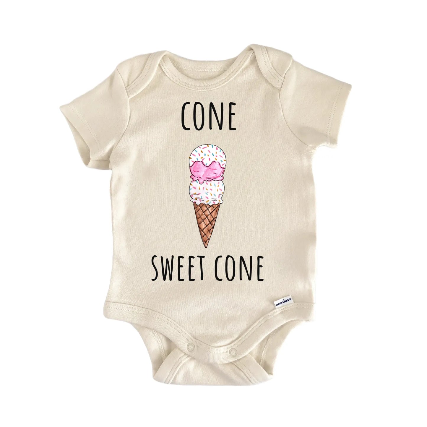 Ice Cream Dessert Baby Gift Baby Bodysuit