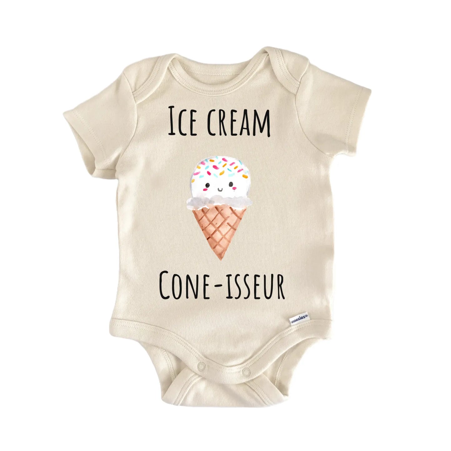 Ice Cream Sprinkles Cone Summer Melt Baby Gift Baby Bodysuit