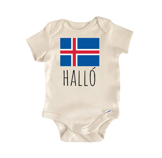 Iceland Nordic Newborn Baby Onesie® Onesie®