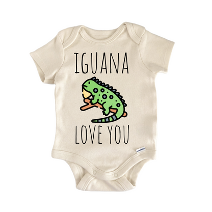 Iguana Reptile Lizard Newborn Baby Onesie® Bodysuit