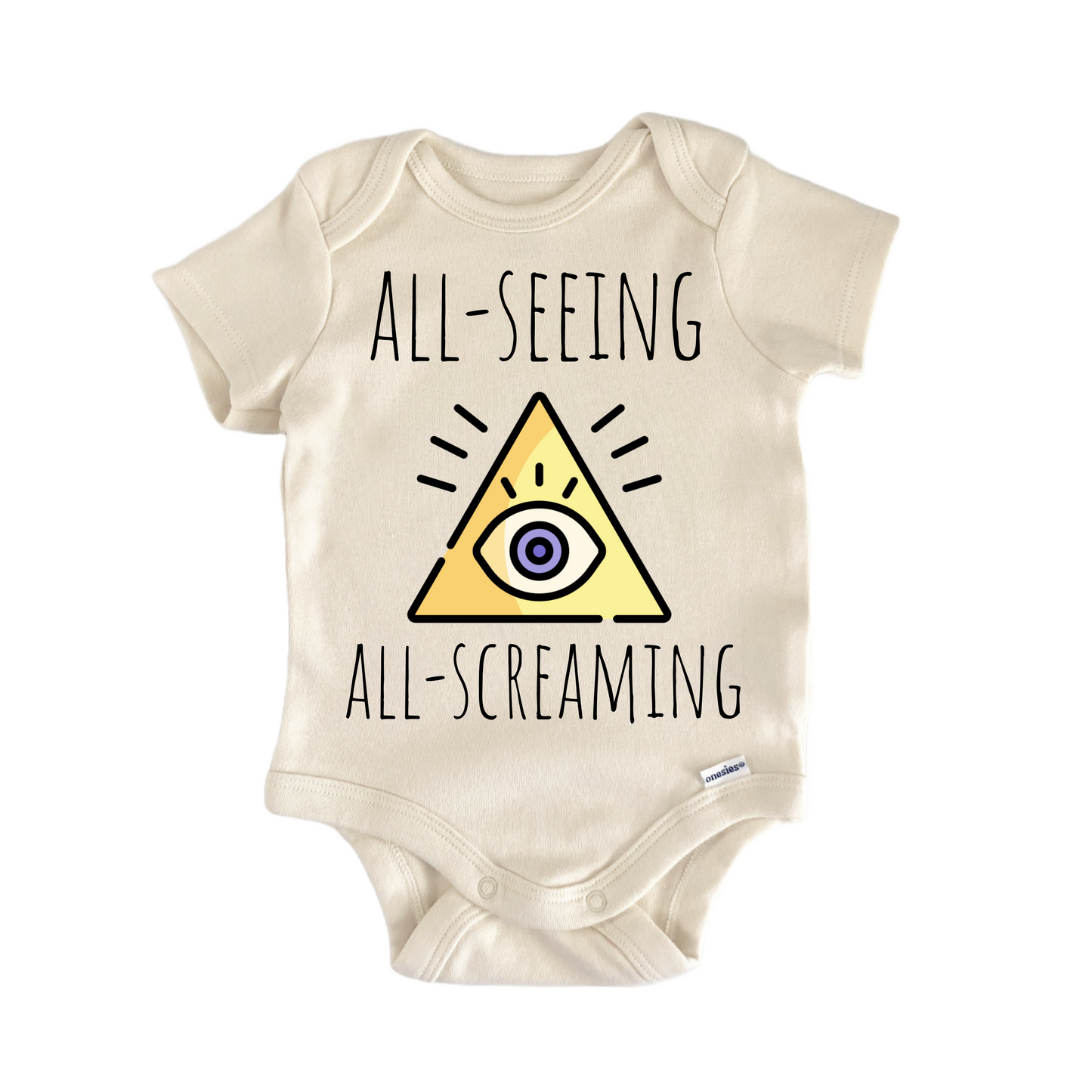 Illuminati Conspiracy Newborn Baby Onesie® Bodysuit