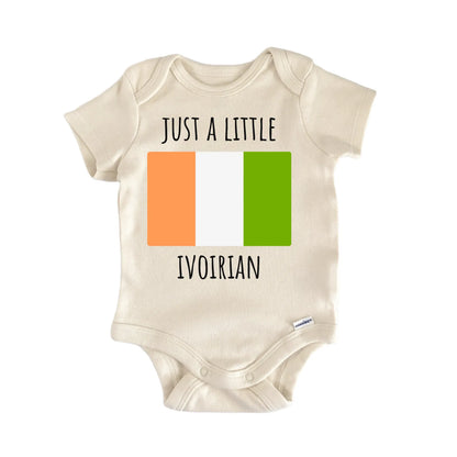 Ivory Coast Ivoirian Infant Gift Baby Bodysuit