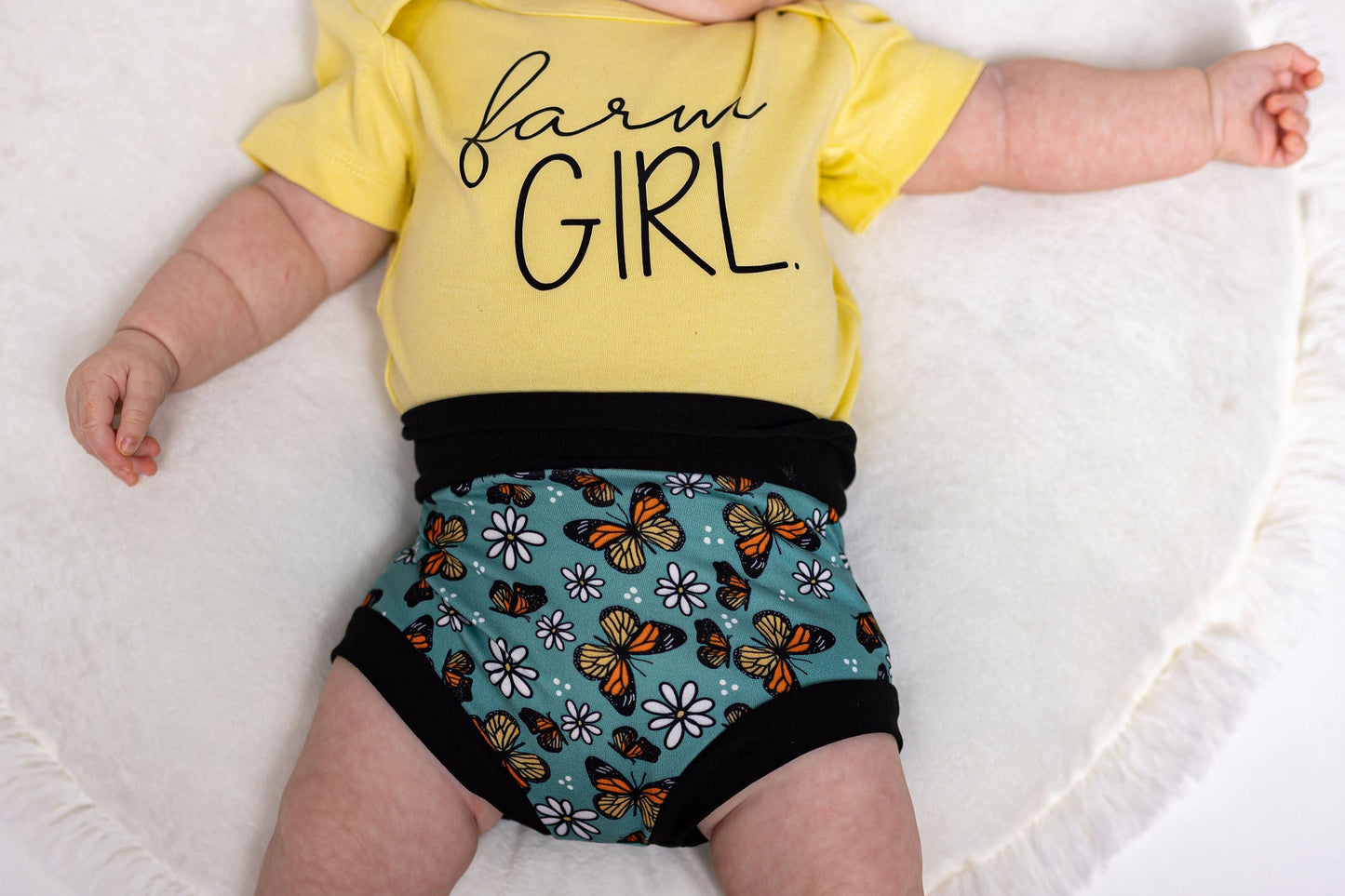 Butterfly Garden • infant/toddler Bummies