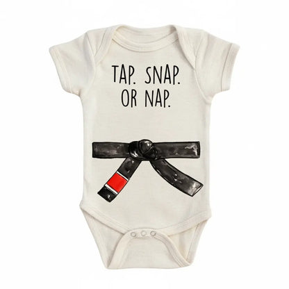 Jiu Jitsu Tap Nap Newborn Baby Onesie® Onesie®