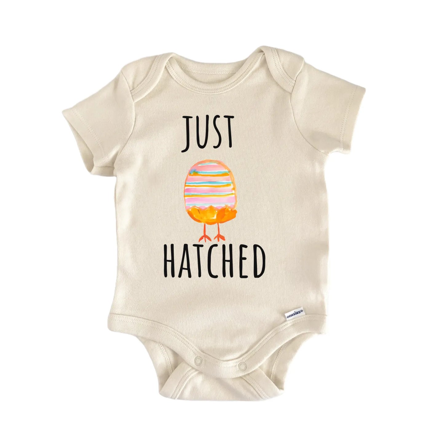 Just Hatched Chick Chicken Farm Newborn Gift Baby Bodysuit