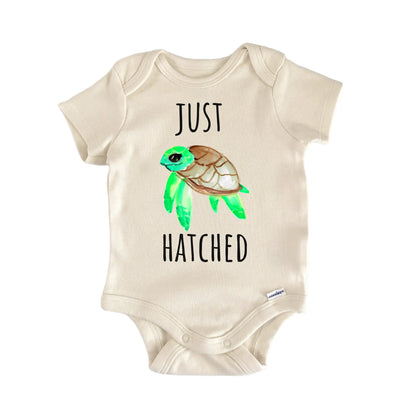 Just Hatched Sea Turtle Beach Infant Gift Baby Bodysuit