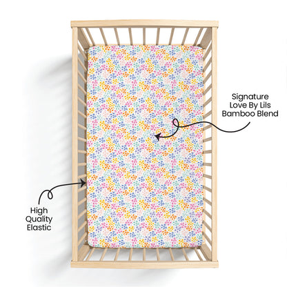 Korrie Dots Bamboo Crib Sheet