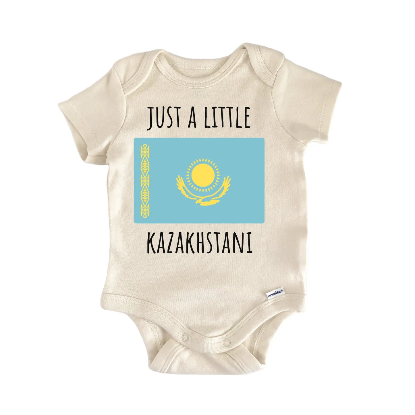 Kazakhstan Kazakhstani Baby Gift Baby Bodysuit