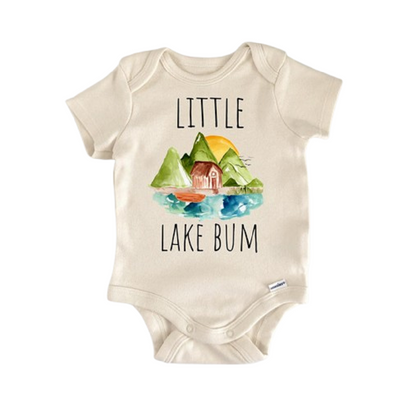 Lake Life Crew Cabin Newborn Baby Onesie® Onesie®