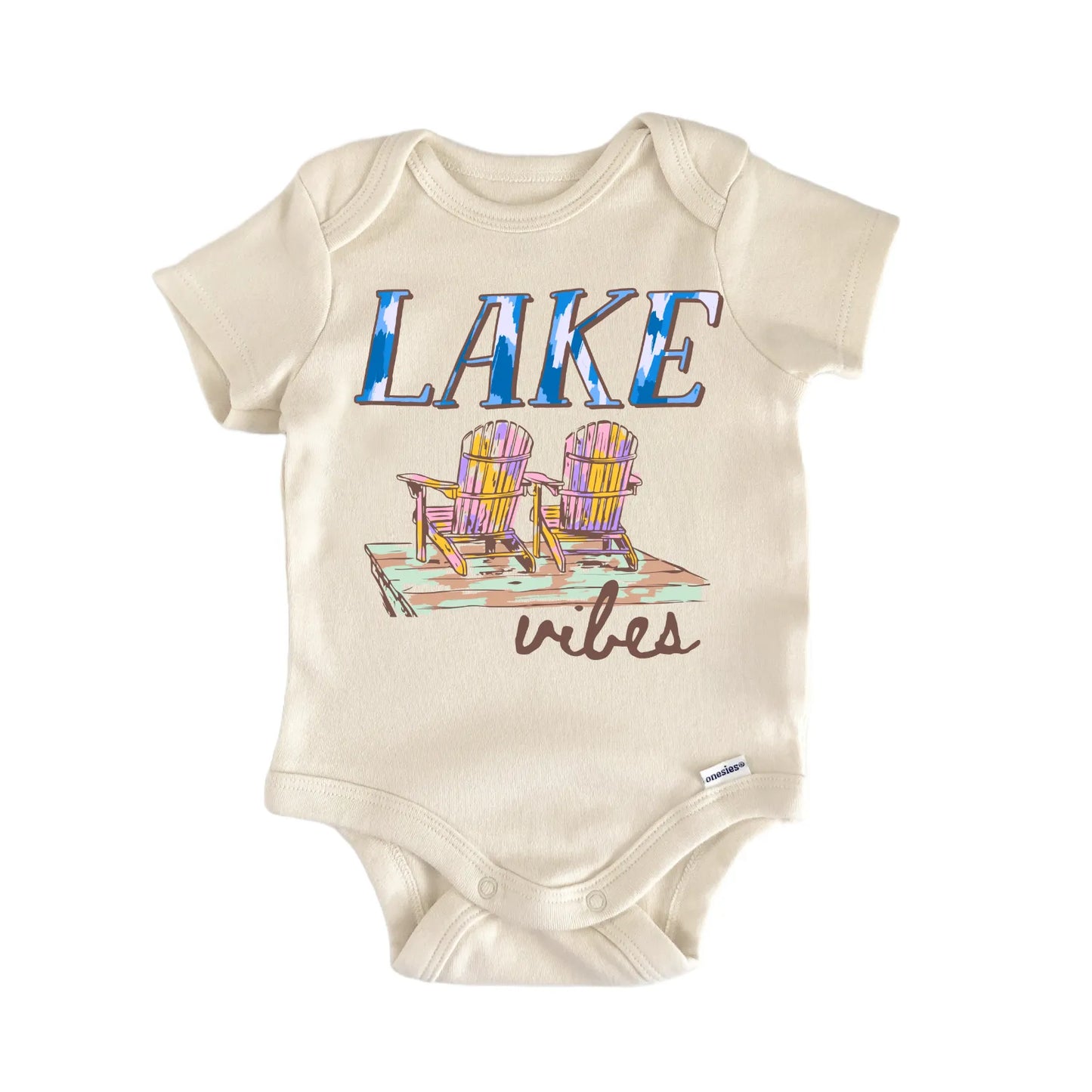 Lake Summer Life Docks Boat Infant Gift Baby Bodysuit