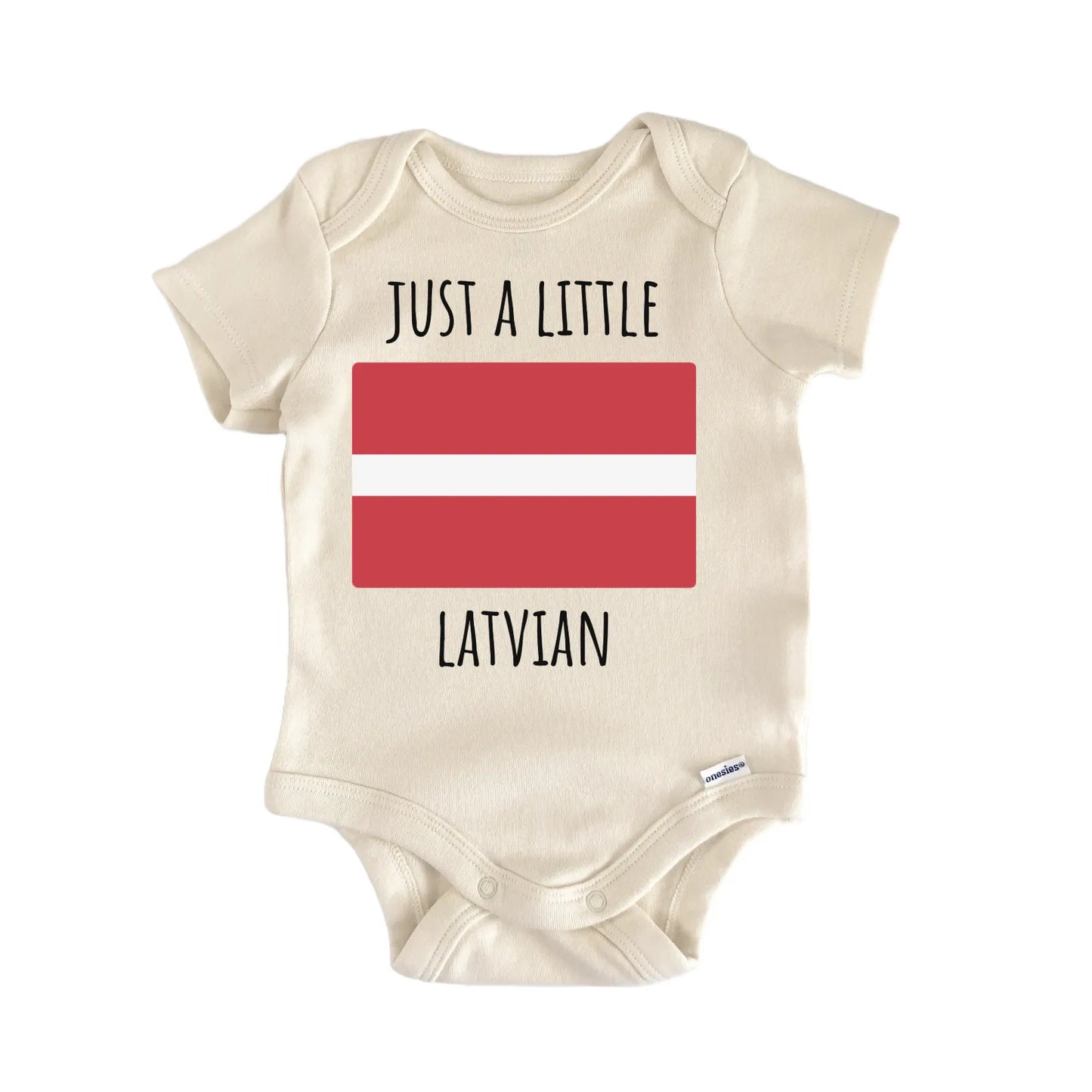 Latvia Latvian Baby Gift Baby Bodysuit