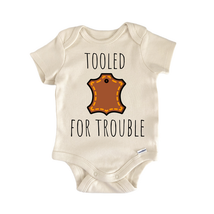 Leather Leatherworker Newborn Baby Onesie® Bodysuit