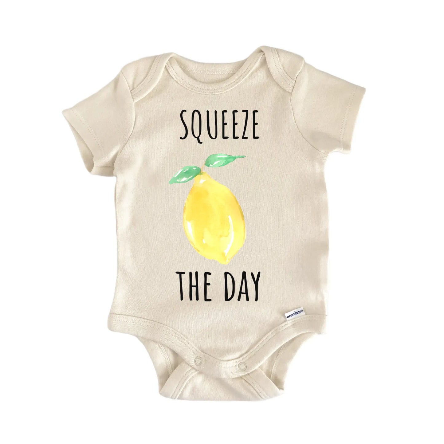 Lemon Squeeze Fruit Foodie Infant Gift Baby Bodysuit
