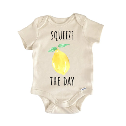 Lemon Squeeze Fruit Foodie Infant Gift Baby Bodysuit