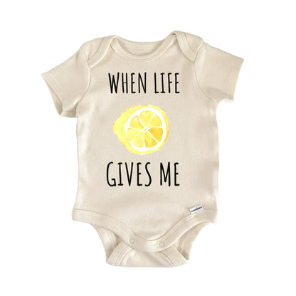 Lemon Zest Fruit Foodie Baby Gift Baby Bodysuit