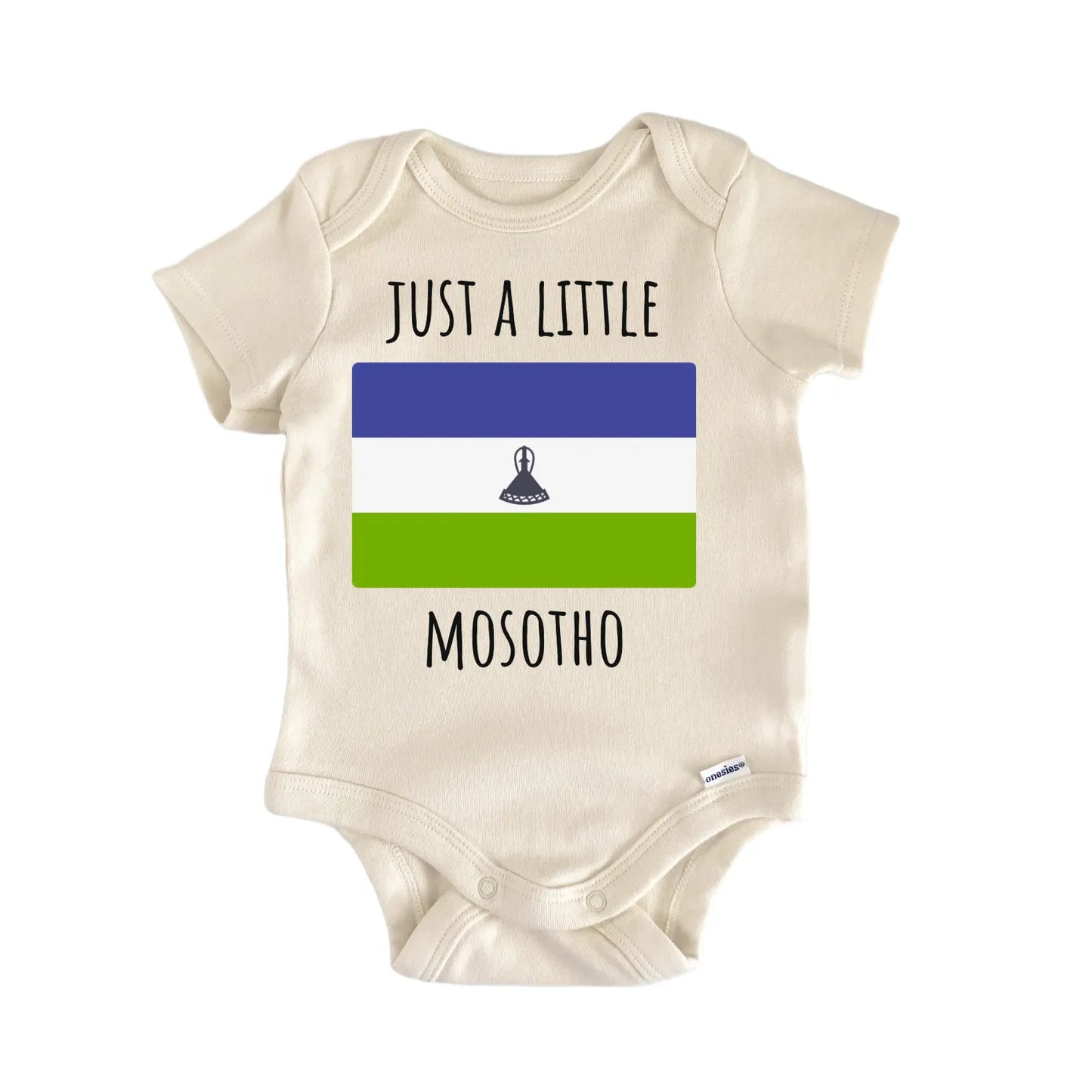 Lesotho Mosotho Newborn Gift Baby Bodysuit