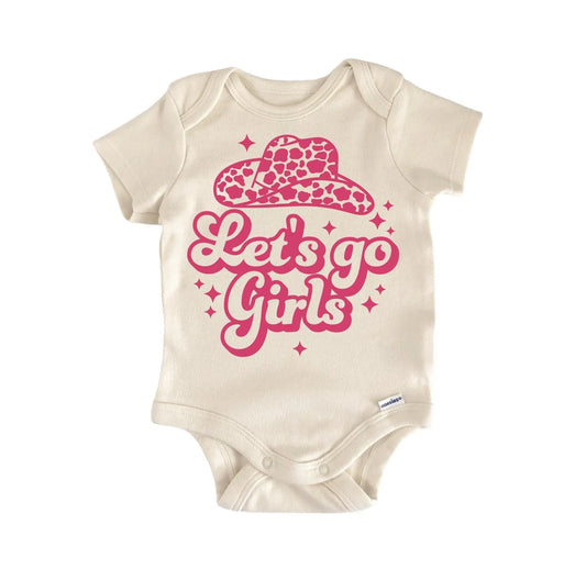 Lets Go Girls Cowgirl Newborn Baby Onesie® Onesie®