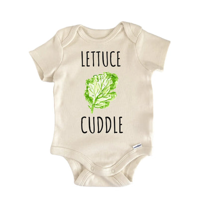 Lettuce Vegan Vegetable Romaine Infant Gift Baby Bodysuit