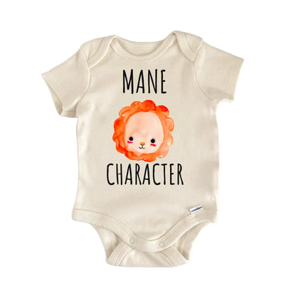 Lion Animal Mane Safari Infant Gift Baby Bodysuit