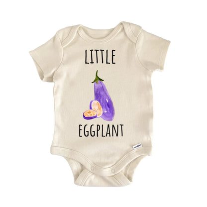 Little Eggplant Italian Vegetable Baby Gift Baby Bodysuit