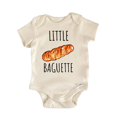 Little French Baguette Bread Bakery Infant Gift Baby Bodysuit