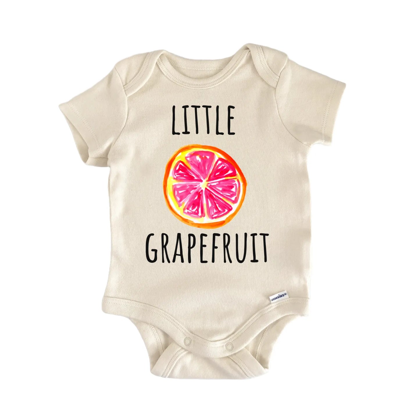 Little Grapefruit Fruit Foodie Infant Gift Baby Bodysuit