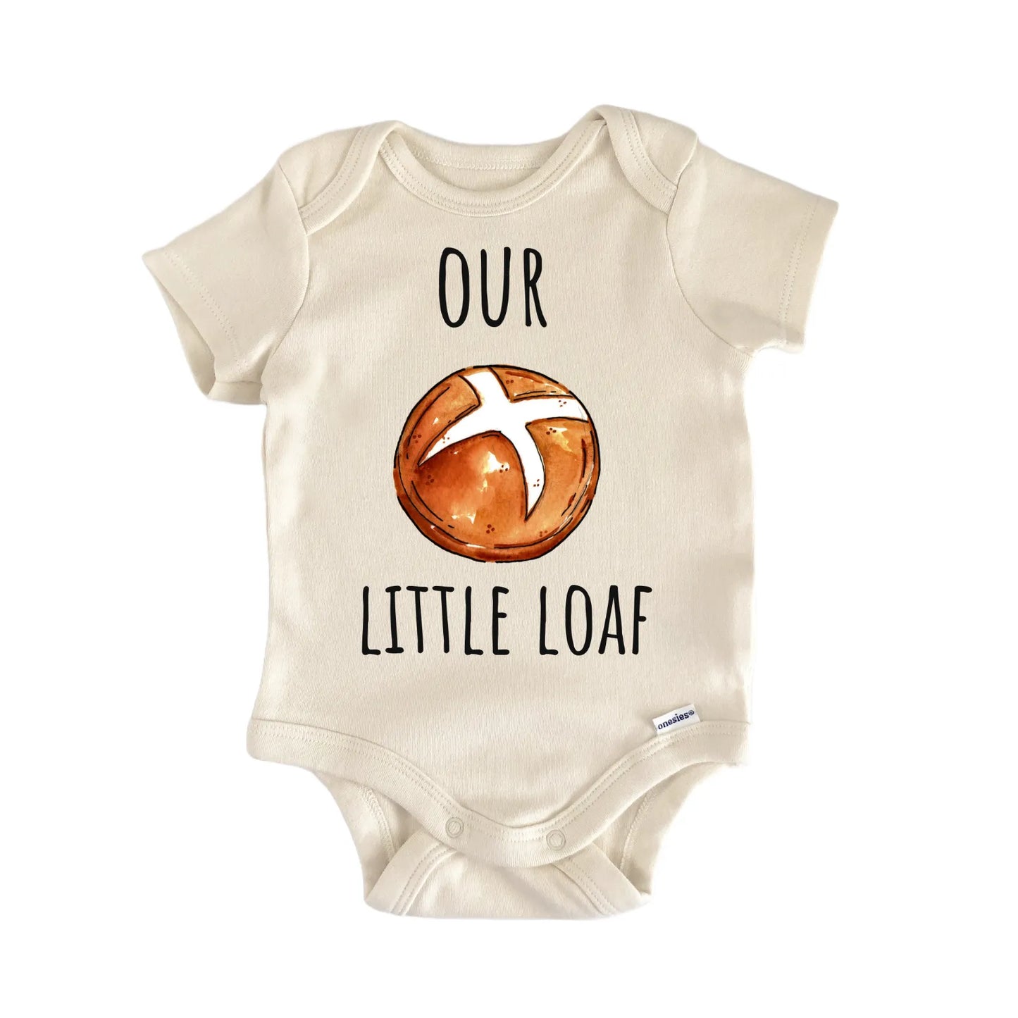 Little Loaf Sourdough Bread Bun Oven Baby Gift Baby Bodysuit