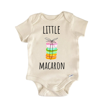 Little Macaron French Dessert Pastry Baby Gift Baby Bodysuit