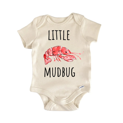 Little Mudbug Crawfish Cajun Newborn Gift Baby Bodysuit