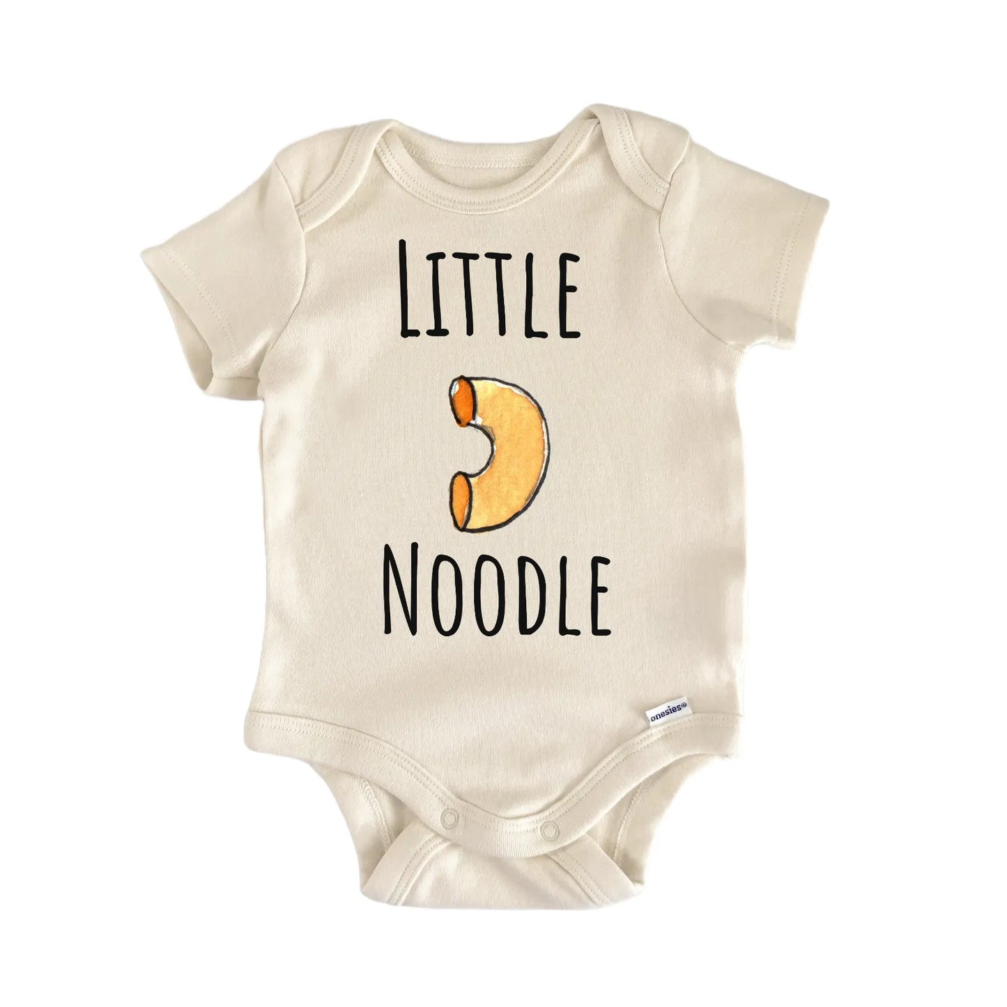 Little Noodle Pasta Macaroni Italian Foodie Infant Gift Baby Bodysuit