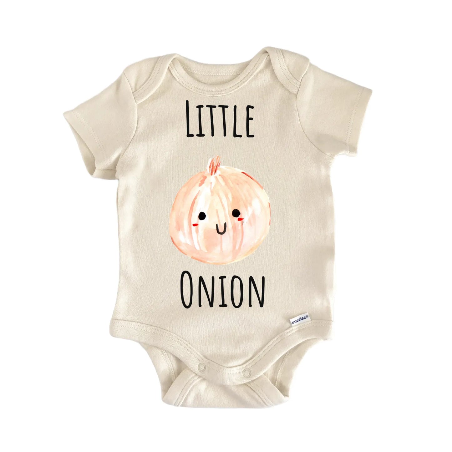 Little Onion Vegetable Farmer Infant Gift Baby Bodysuit