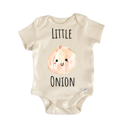 Little Onion Vegetable Farmer Infant Gift Baby Bodysuit