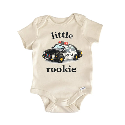 Little Rookie Police Baby Gift Baby Bodysuit