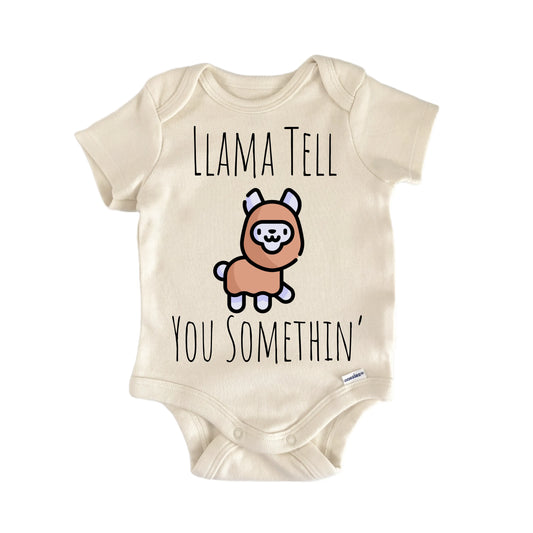 Llama Zoo Animal Newborn Baby Onesie® Onesie®