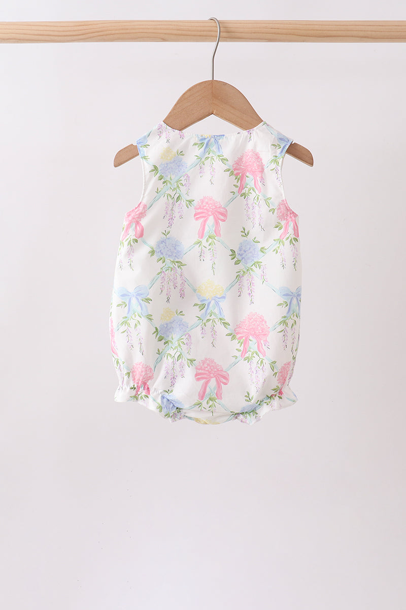 Blue Hydrangea Bow Bubble