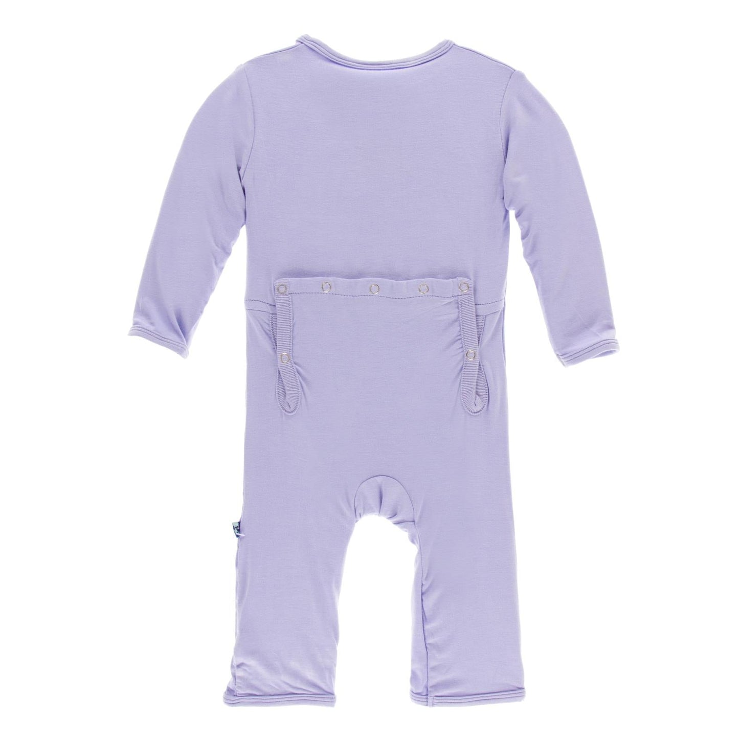 Coverall with Snaps in Lilac