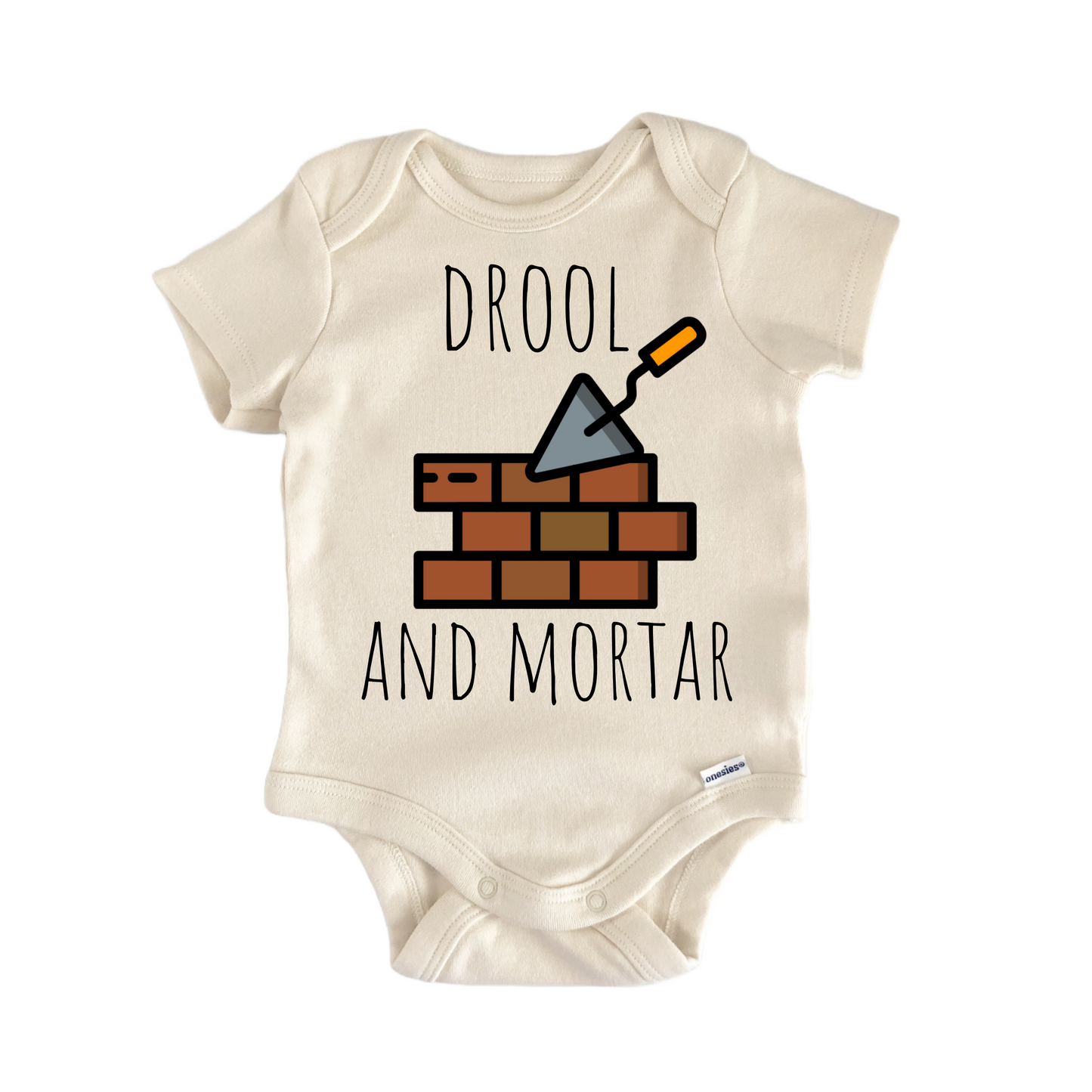 Mason Brick Masonry Newborn Baby Onesie® Bodysuit