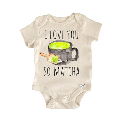 Matcha Green Tea Coffee Newborn Baby Onesie® Onesie®
