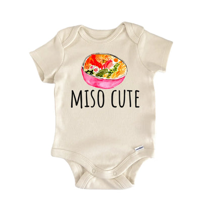 Miso Cute Soup Noodle Ramen Baby Gift Baby Bodysuit