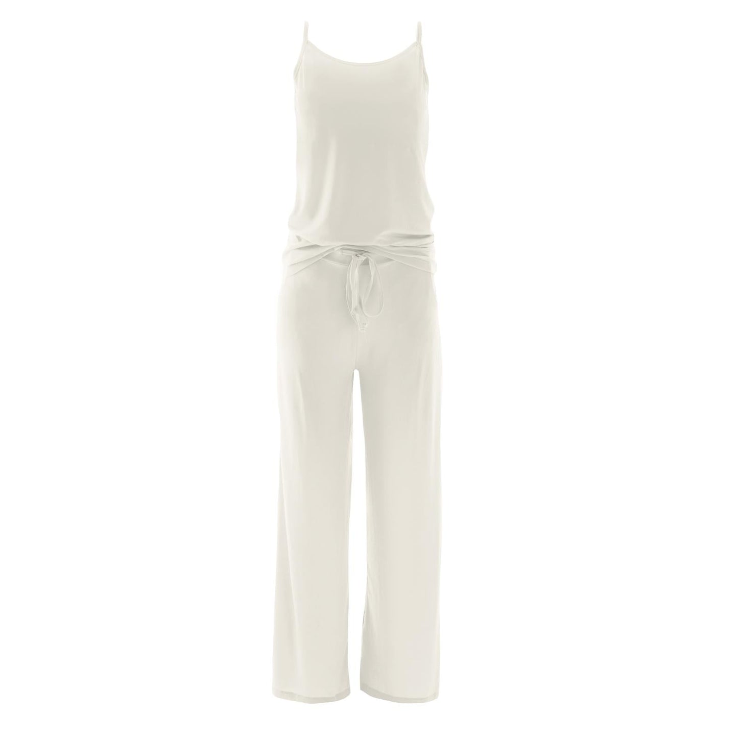 Women's Cami and Lounge Pants Pajama Set in Natural