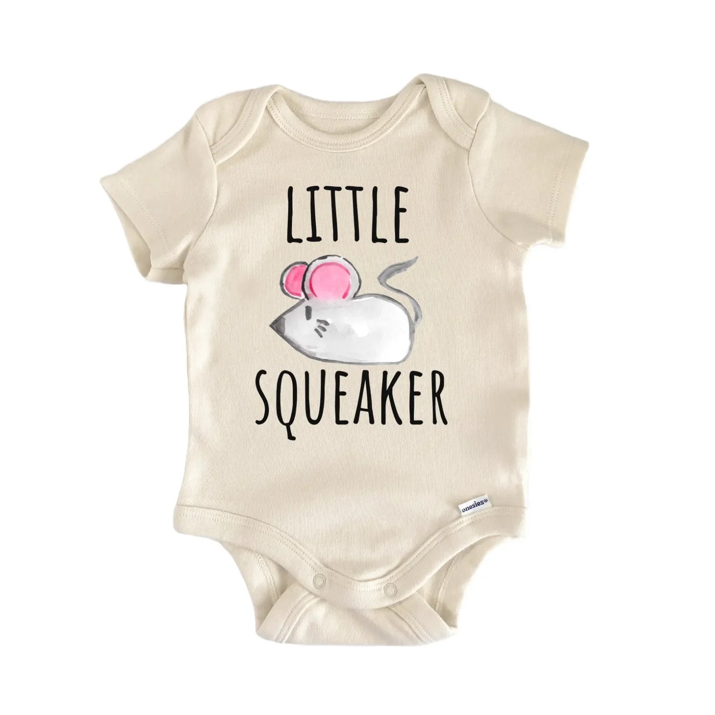 Mouse Squeaker Squeak Rat Baby Gift Baby Bodysuit