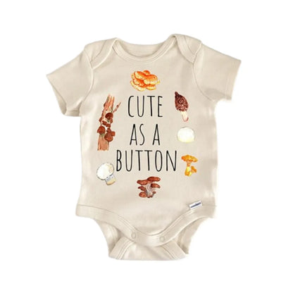 Mushroom Fungi Forager Newborn Baby Onesie® Onesie®