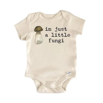 Mushroom Fungi Vegan Newborn Baby Onesie® Onesie®