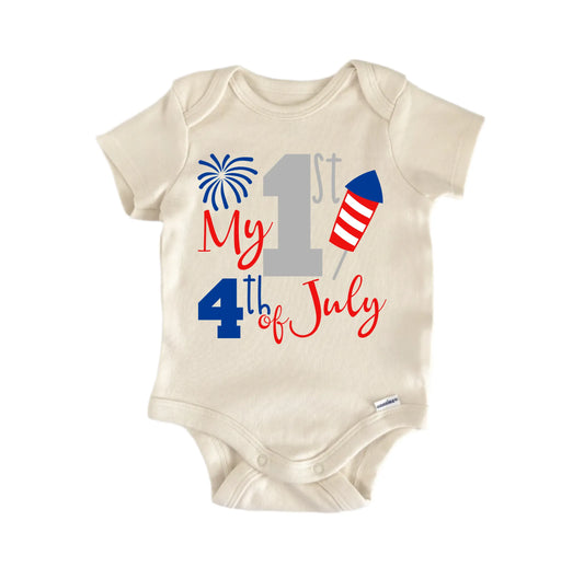 My 1St 4Th July Newborn Baby Onesie® Onesie®