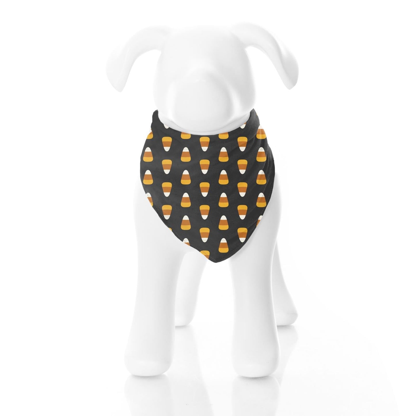 Print Dog Bandana in Midnight Candy Corn