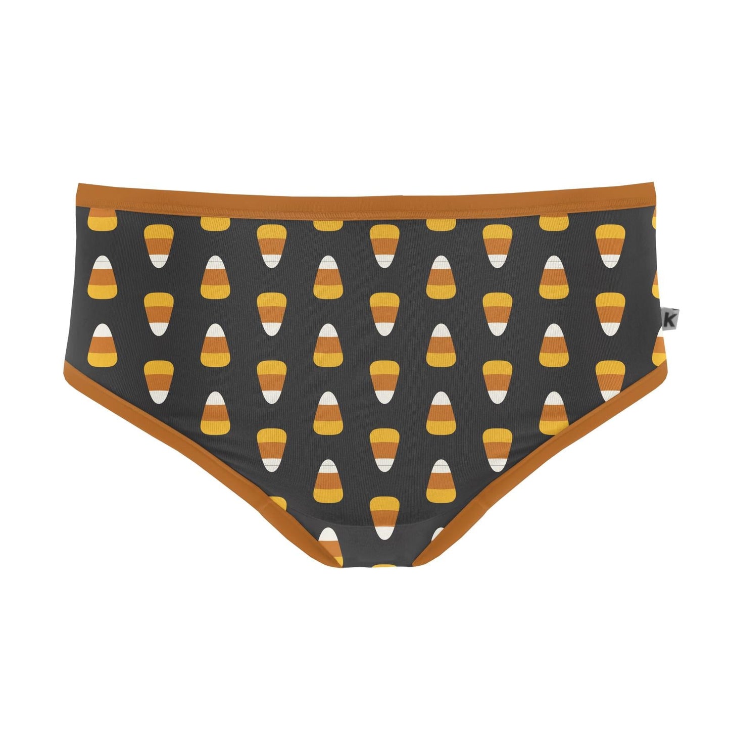Women's Print Classic Brief in Midnight Candy Corn