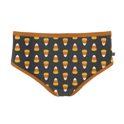 Women's Print Classic Brief in Midnight Candy Corn