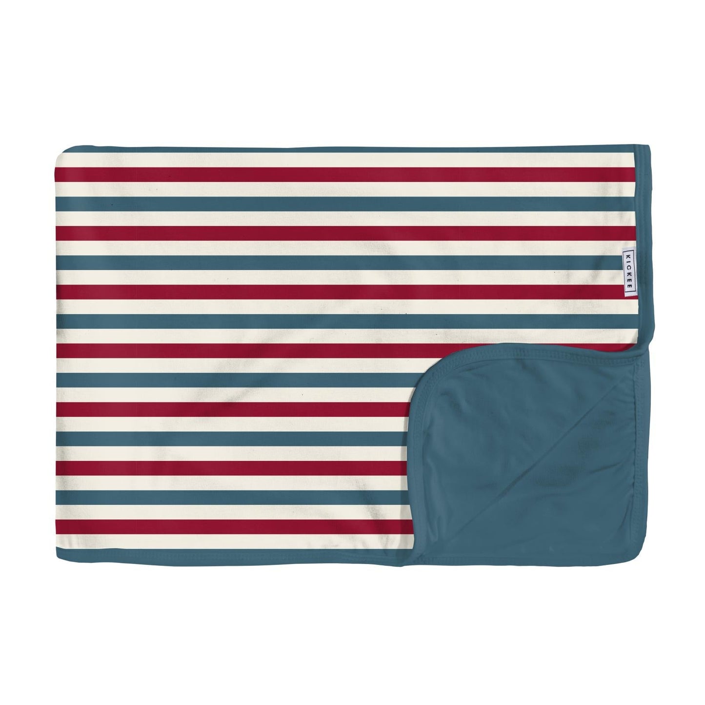 Print Toddler Blanket in USA Stripe